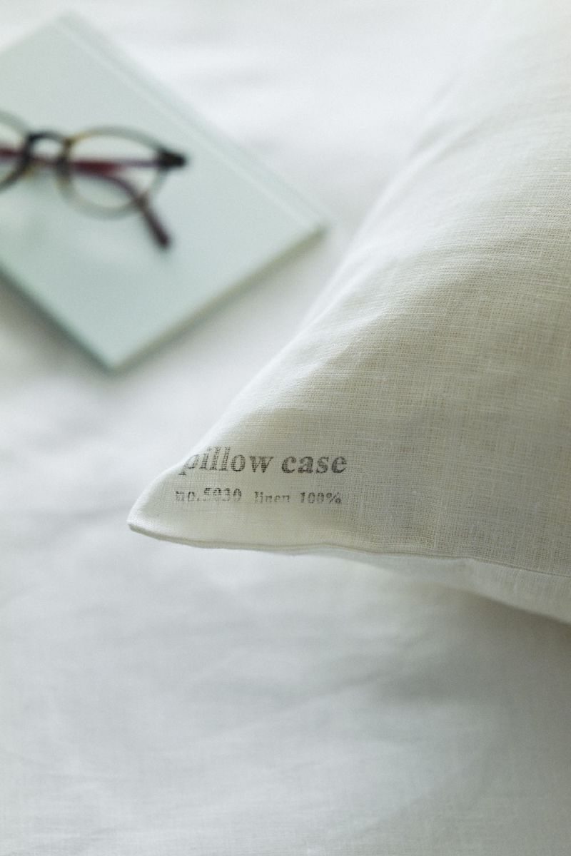 リネン ピローケース ホワイト | fog linen work