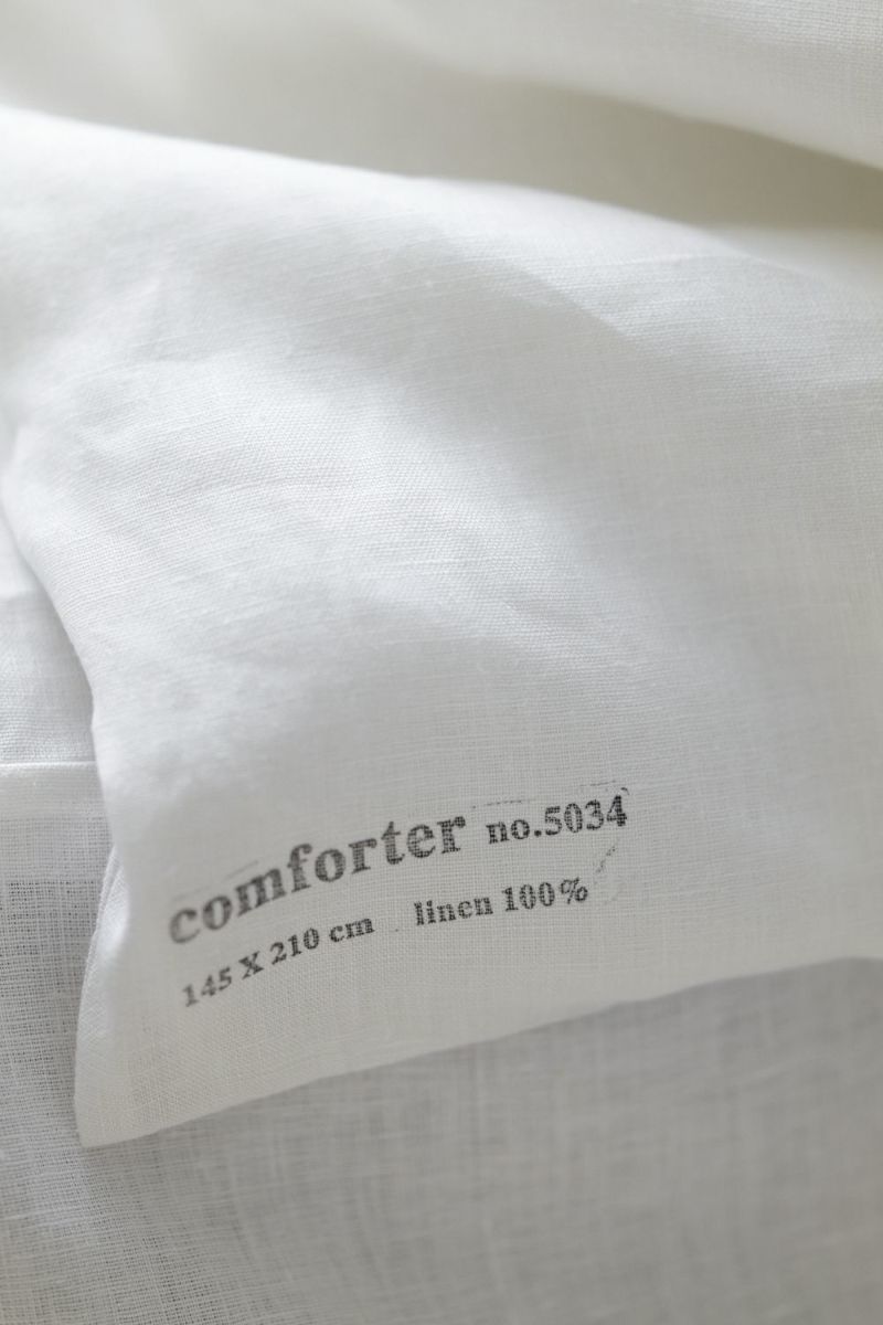 リネン コンフォーターケース ダブル ホワイト | fog linen work