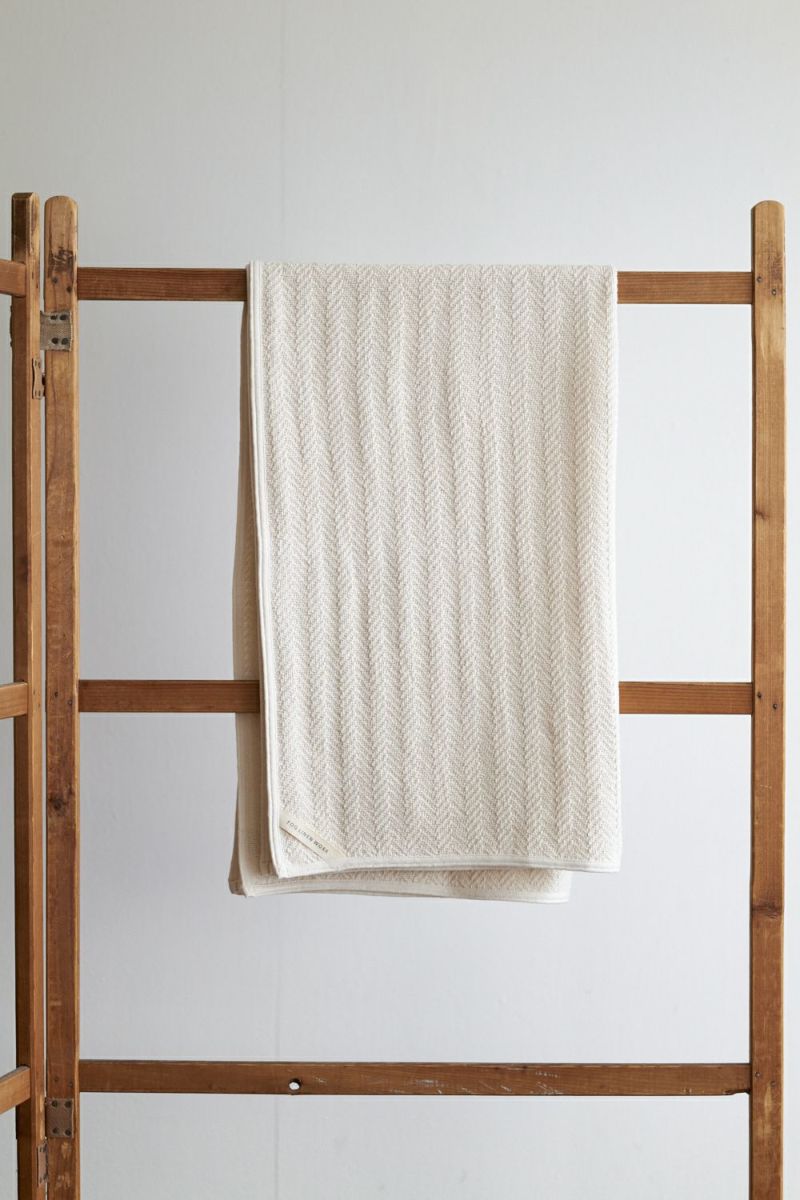 コットン ヘリンボーンタオル L | fog linen work