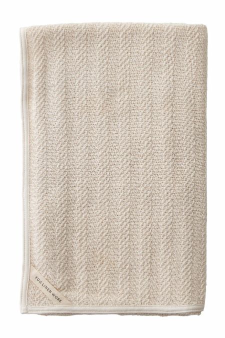 コットン ヘリンボーンタオル L | fog linen work