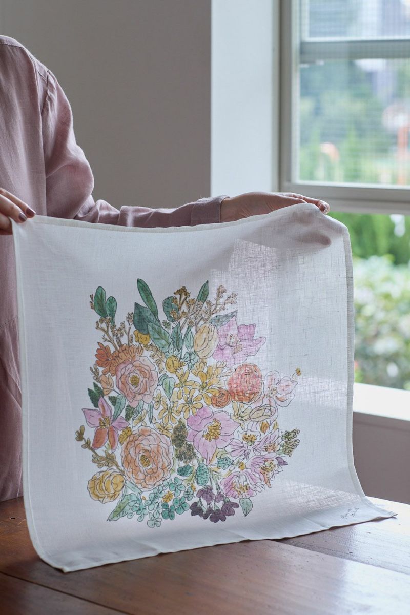 ハンカチ ブーケ イザベルボワノ | fog linen work