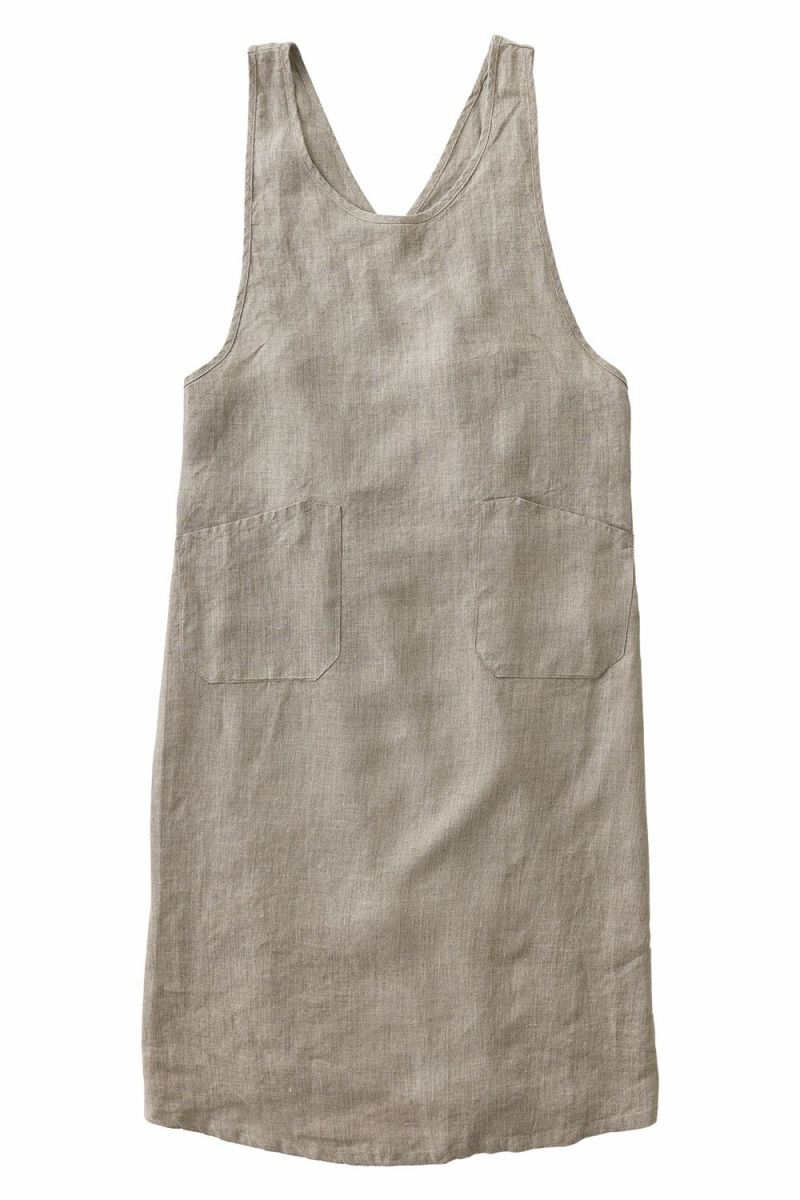 fog linen work フォグリネンワーク リネン オーバーエプロン