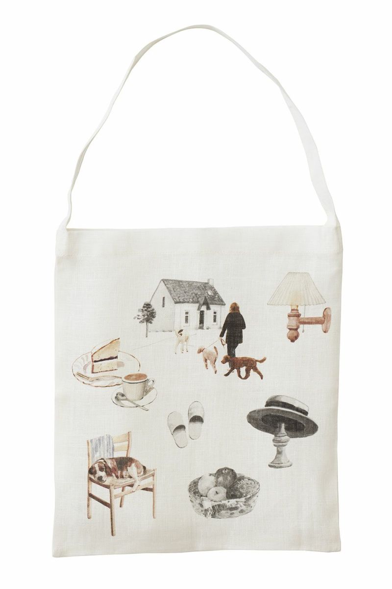 ワンハンドルバッグ MISATO OGIHARA 犬との暮らし | fog linen work