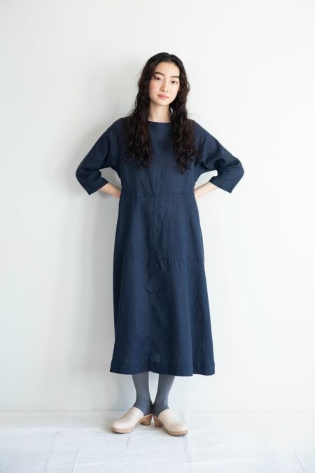 フォグリネンワーク（fog linen work）メリア ワンピース ナチュラル