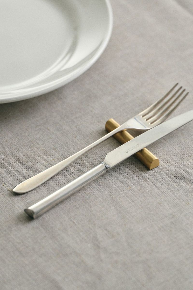 ブラス カトラリーレスト ラウンド | fog linen work