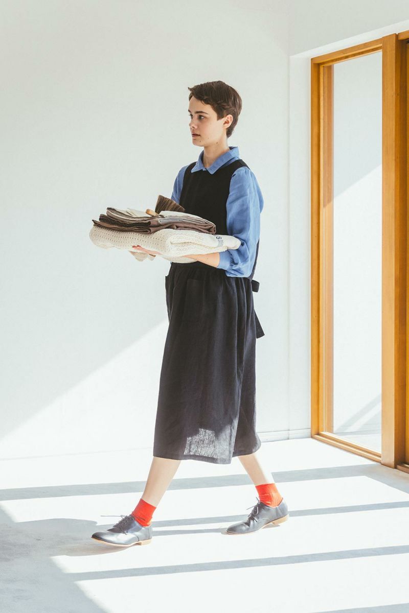 fog line work今季テューニワンピースブラック新品未使用品 楽天市場】（fog linen work）テューニ ワンピース ブラック（未