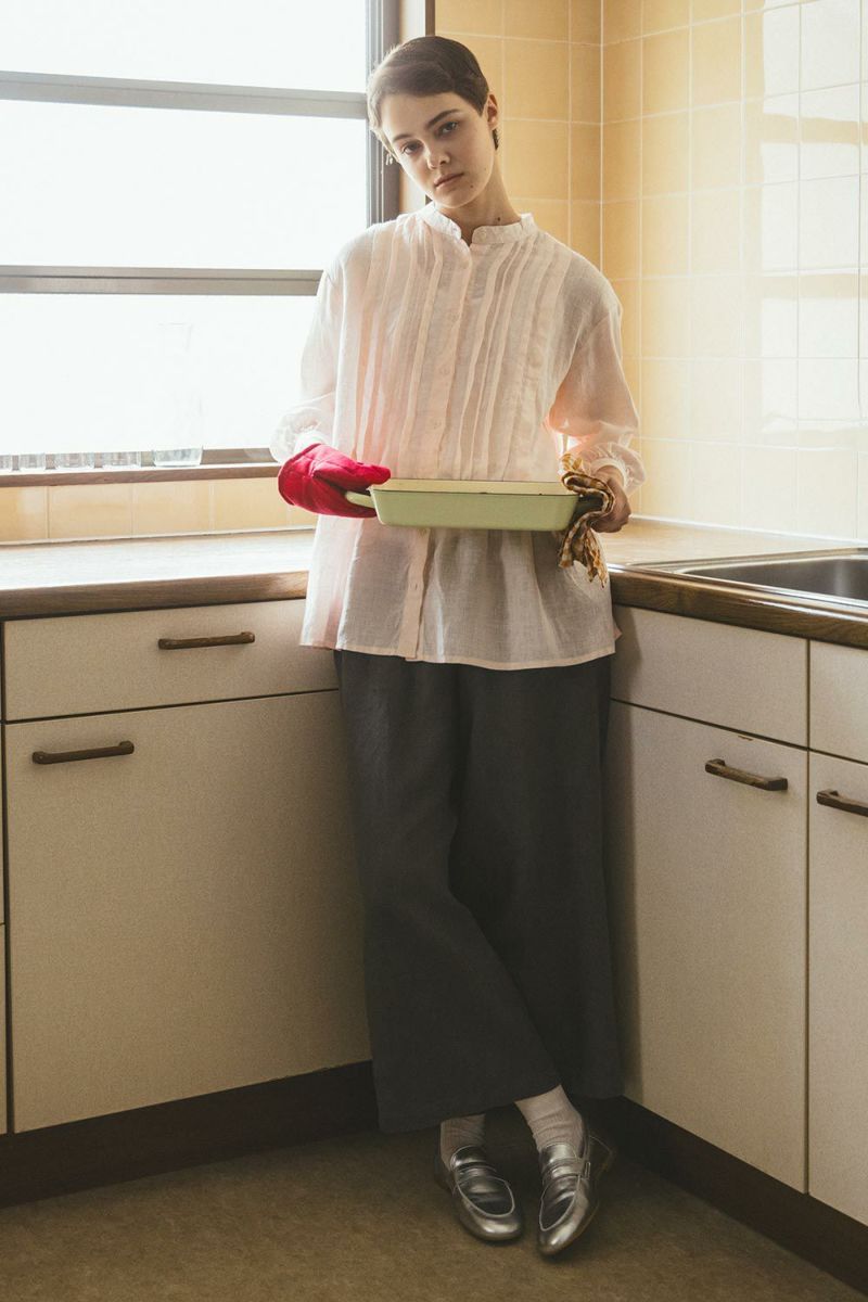 コンチェッタ パンツ アシェ | fog linen work