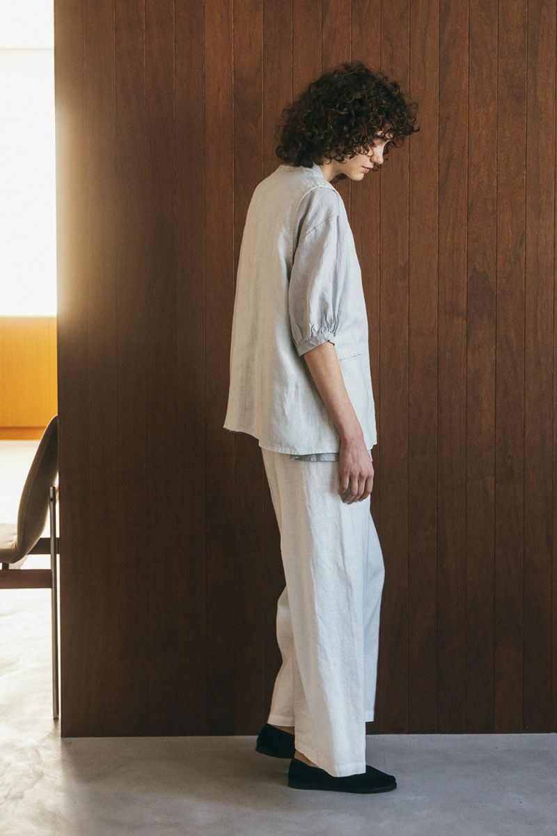 フォグリネンワーク　メーリ　ジレ　お直しあり fog linen work(フォグリネンワーク) 【2020aw新作】メーリ ジレ