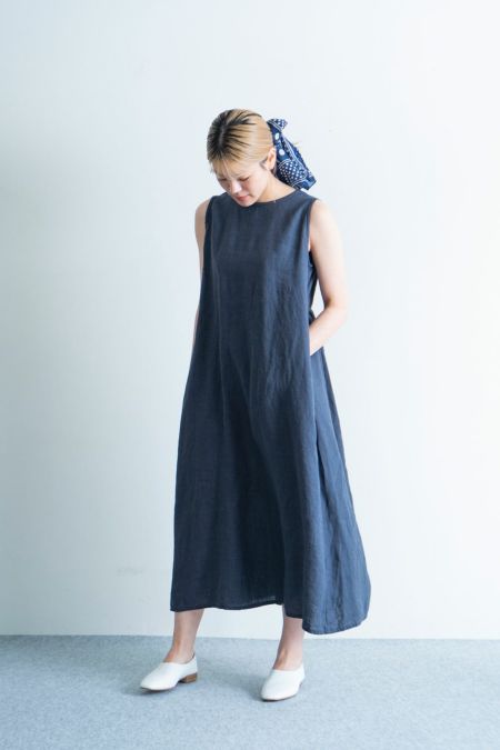 ⭕️美品 fog linen work ティアード ロングワンピースフォグリネン⭕️ ⭕️美品 fog linen work ティアード ロングワンピースフォグ