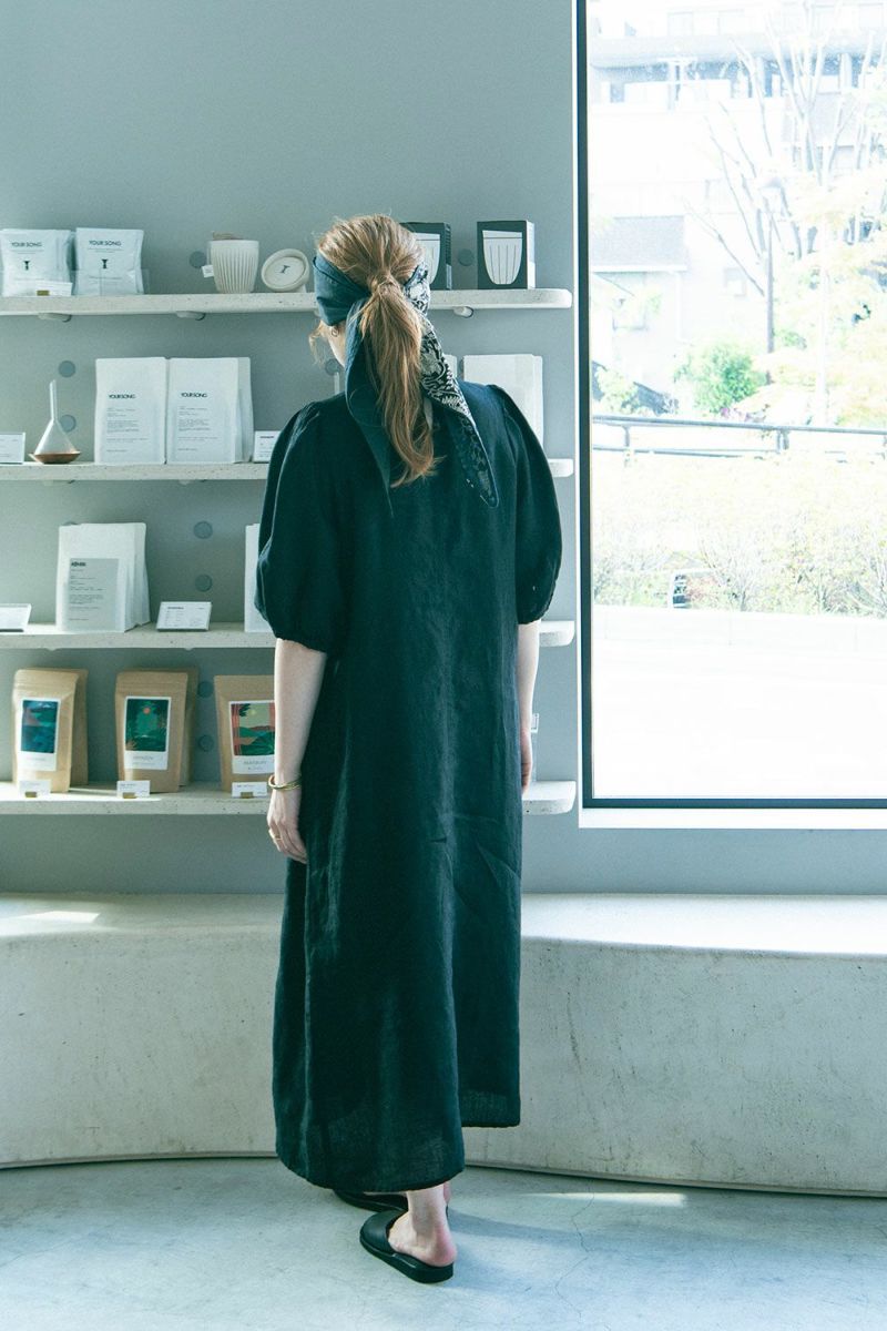 イリナ ワンピース ブラック | fog linen work
