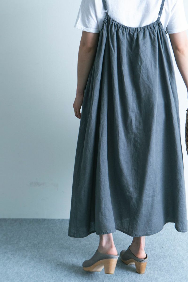 エルサ スリップドレス アシェ | fog linen work