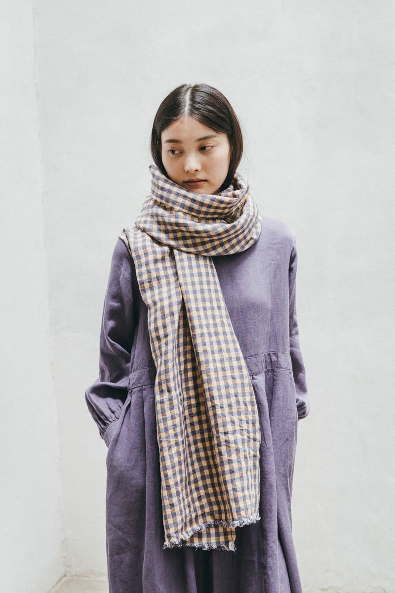 DEPTヤクニット　フーデッドスカーフ ニットスカーフ | ファッション通販サイト NUGU