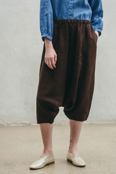 みじかしっぽ様♡fog linen work リネン テーパードパンツ fog linen work｜ロビンパンツ リネンテーパードパンツ - 趣佳