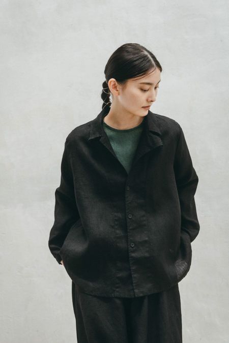 完売品✨フォグリネンワーク　ピエリーナコート　ヘリンボーン　リネン　ブラック 楽天市場】【40%OFFセールSALE】fog linen work(フォグリネン