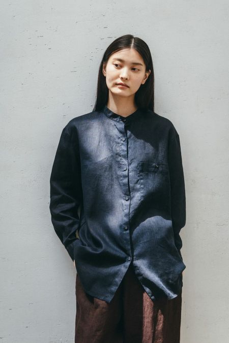 fog linen work フォグリネンワーク オリビア トップ ハーパー ブラウス シャツ トップス 長袖 ゆったりストライプ 2025 秋 楽天市場】fog linen work フォグリネンワーク オリビア トップ