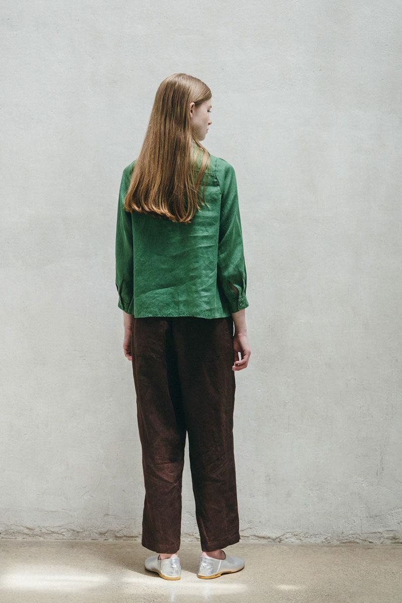 fog linen work（フォグリネンワーク）アリソンパンツ エミリア トップ ウ゛ェール エコッセ | fog linen work