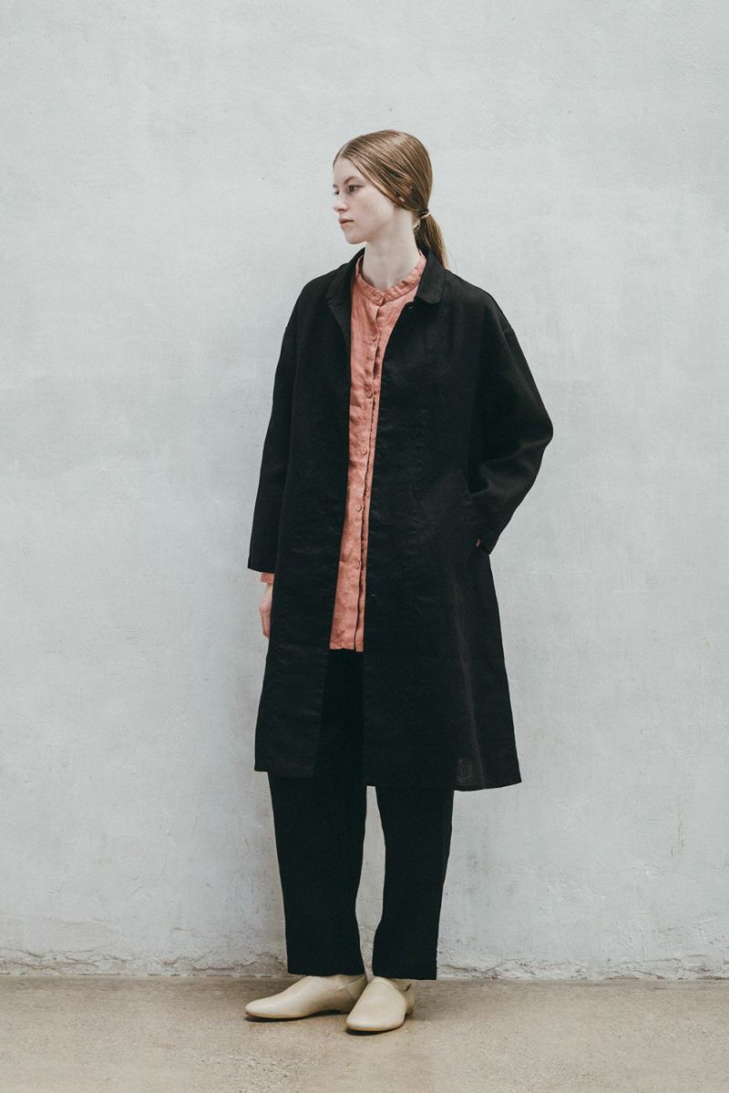 fog linen work ウールリネンコート　極美品 fog linen work｜フレシィティ コート - fog linen work(フォグ