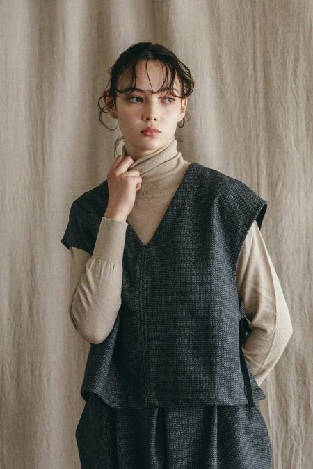 お値下げ中 フォグリネンワーク フェイ コート カナリ お値下げ