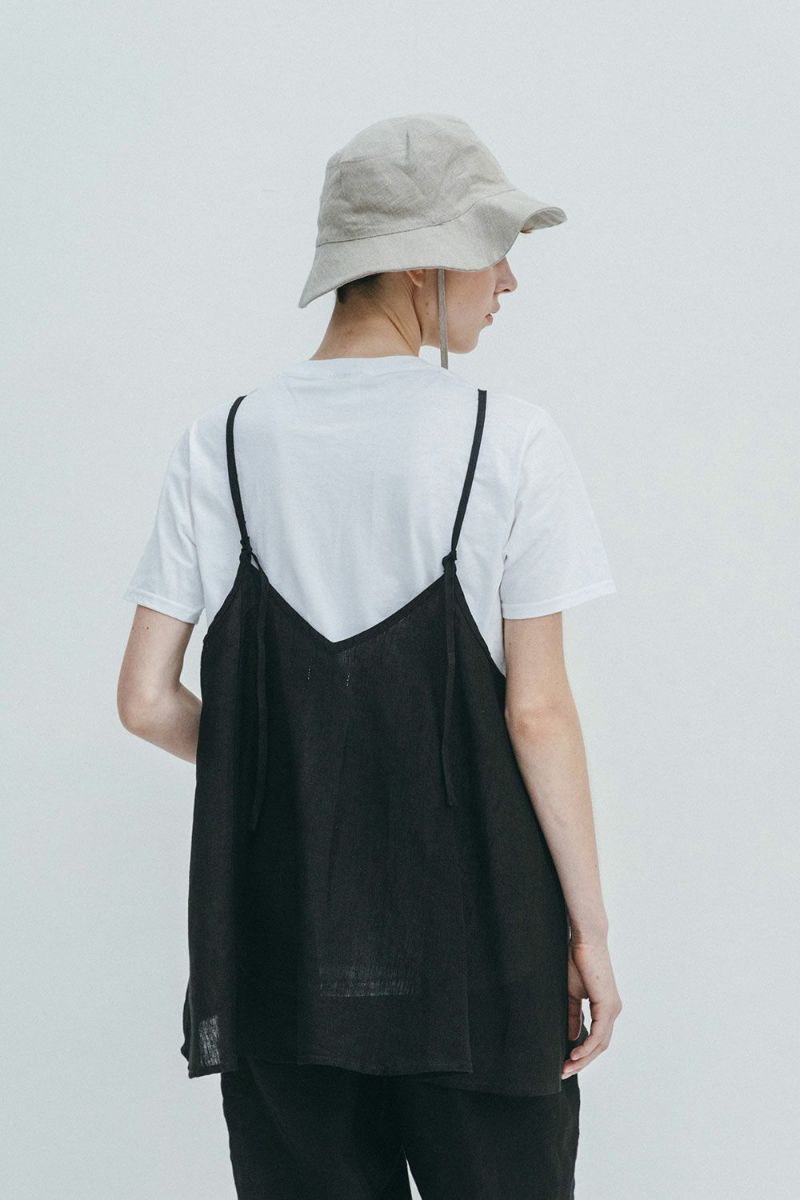 NEW】ジェニー キャミソール ブラック | fog linen work