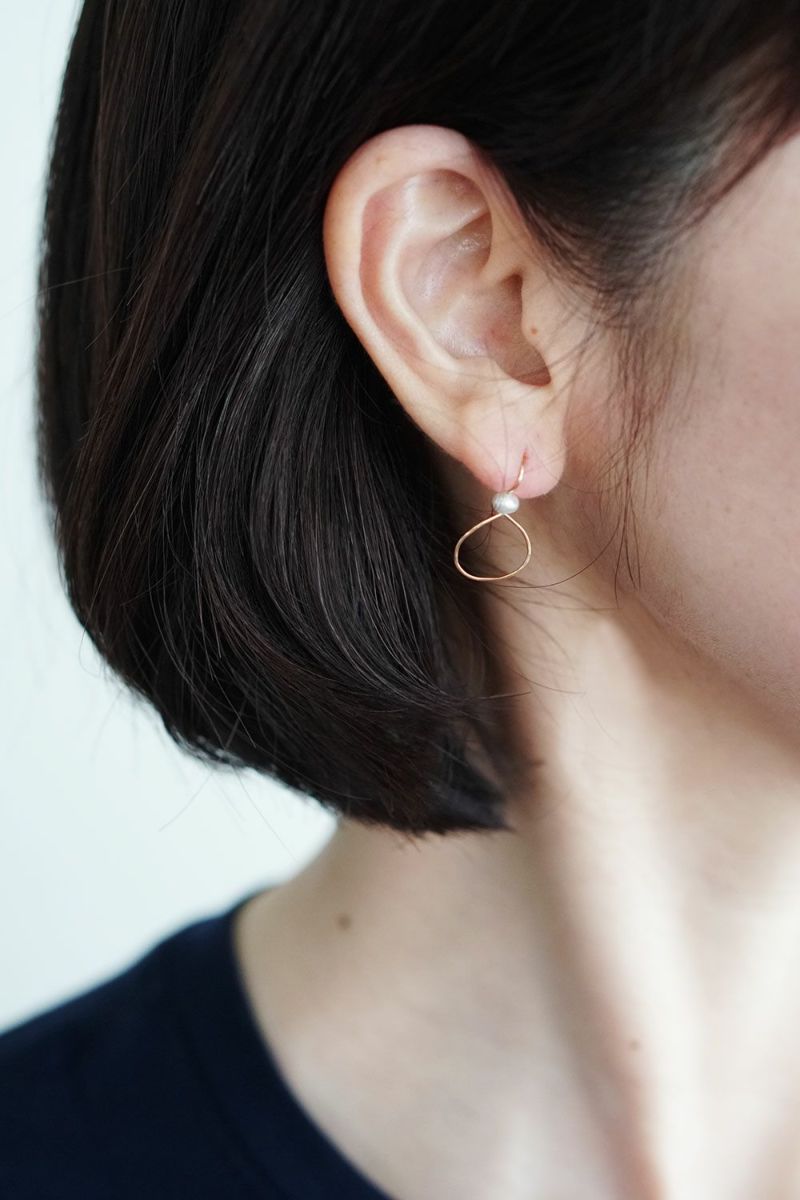 予約商品】biulah ピアス toka マル | fog linen work