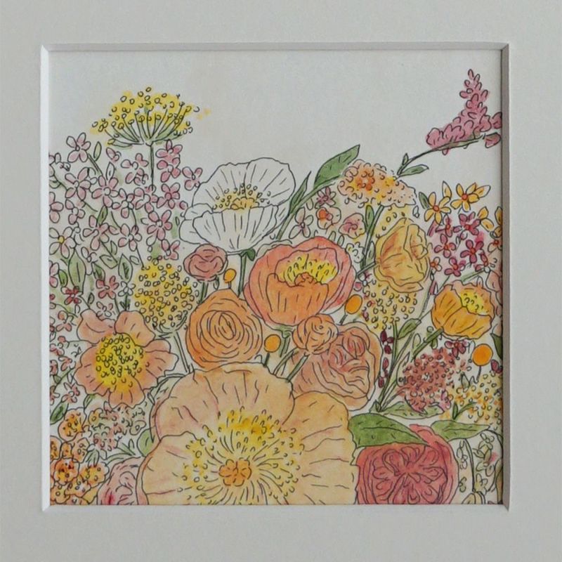 ISABELLE BOINOT原画 太陽の花束 | fog linen work