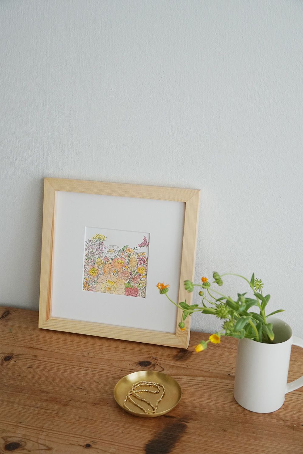 ISABELLE BOINOT原画 太陽の花束 | fog linen work