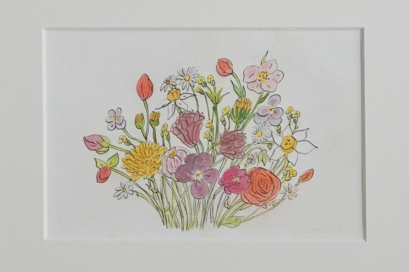 ISABELLE BOINOT原画 夏の花束 | fog linen work